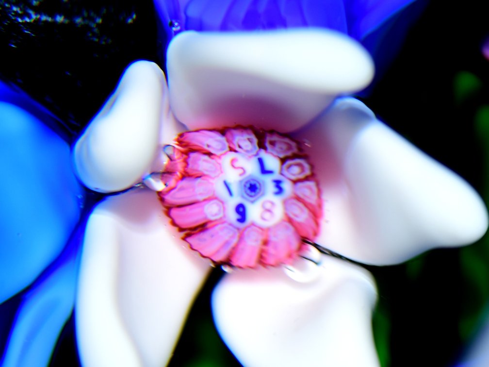 St. Louis Faceted Triple Overlay Bouquet 1983