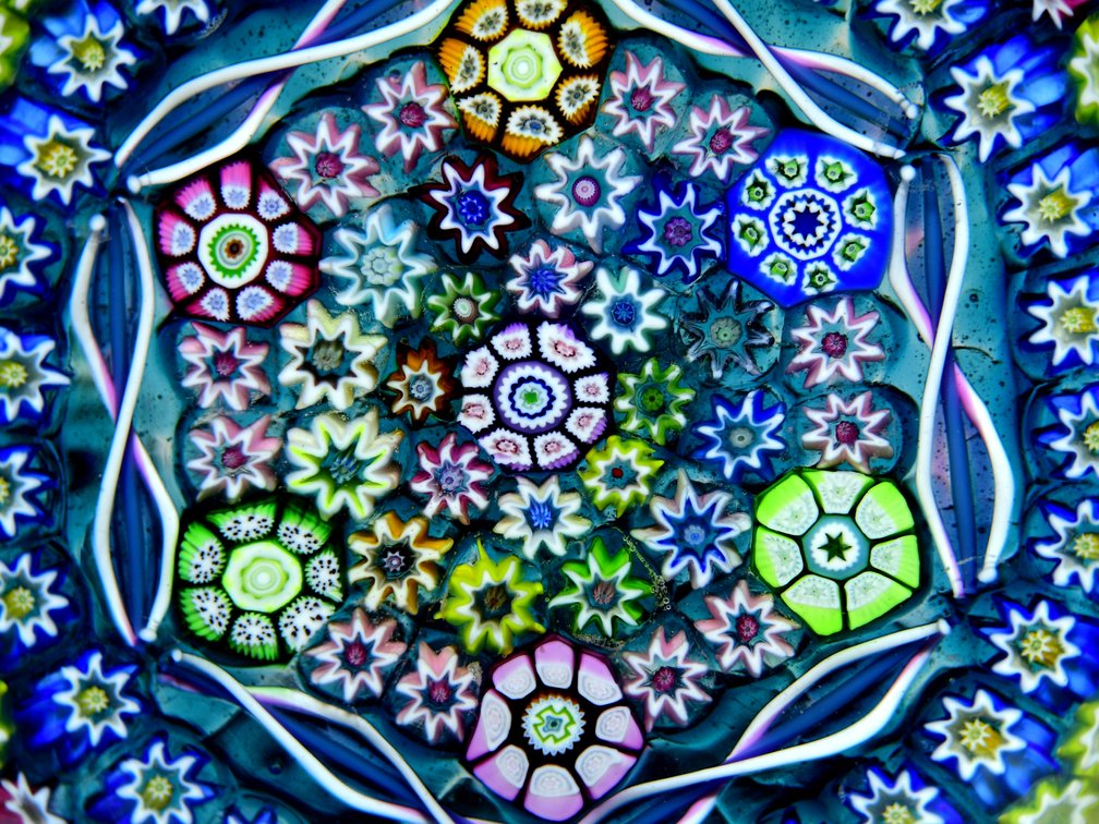 Perthshire Hexagonal Pattern Millefiori 1980