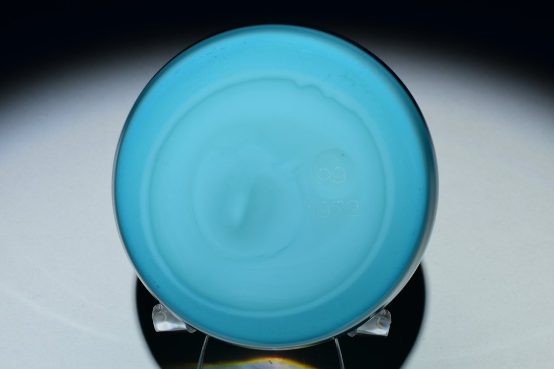 Baccarat Pansy Lampwork Motif 1972