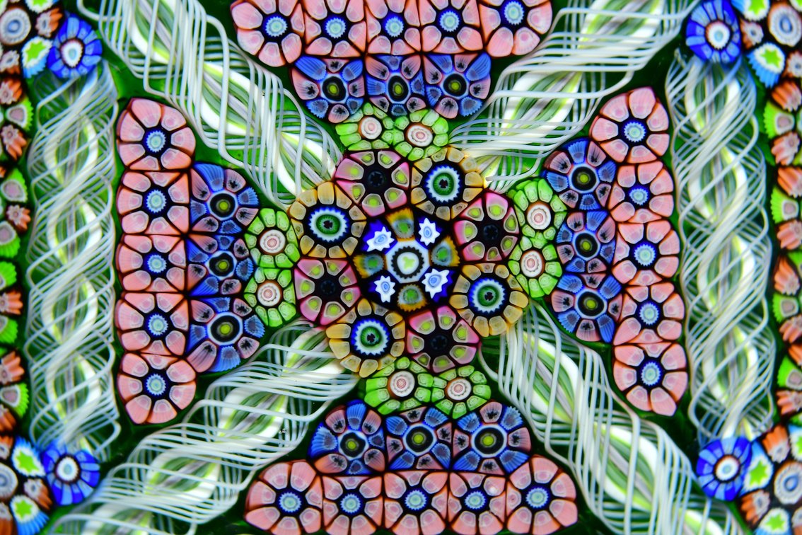 Perthshire Complex Millefiori & Latticinio 1987