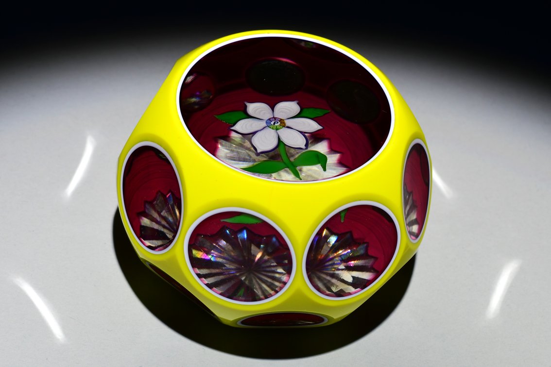 Perthshire Triple Overlay Lampwork 1977