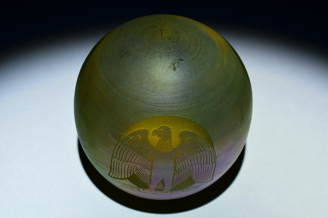 Vandermark/Merritt Etched Golden Eagle 1982