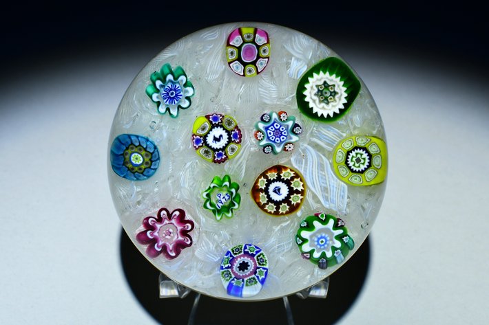 Perthshire Spaced Millefiori Florettes 1975