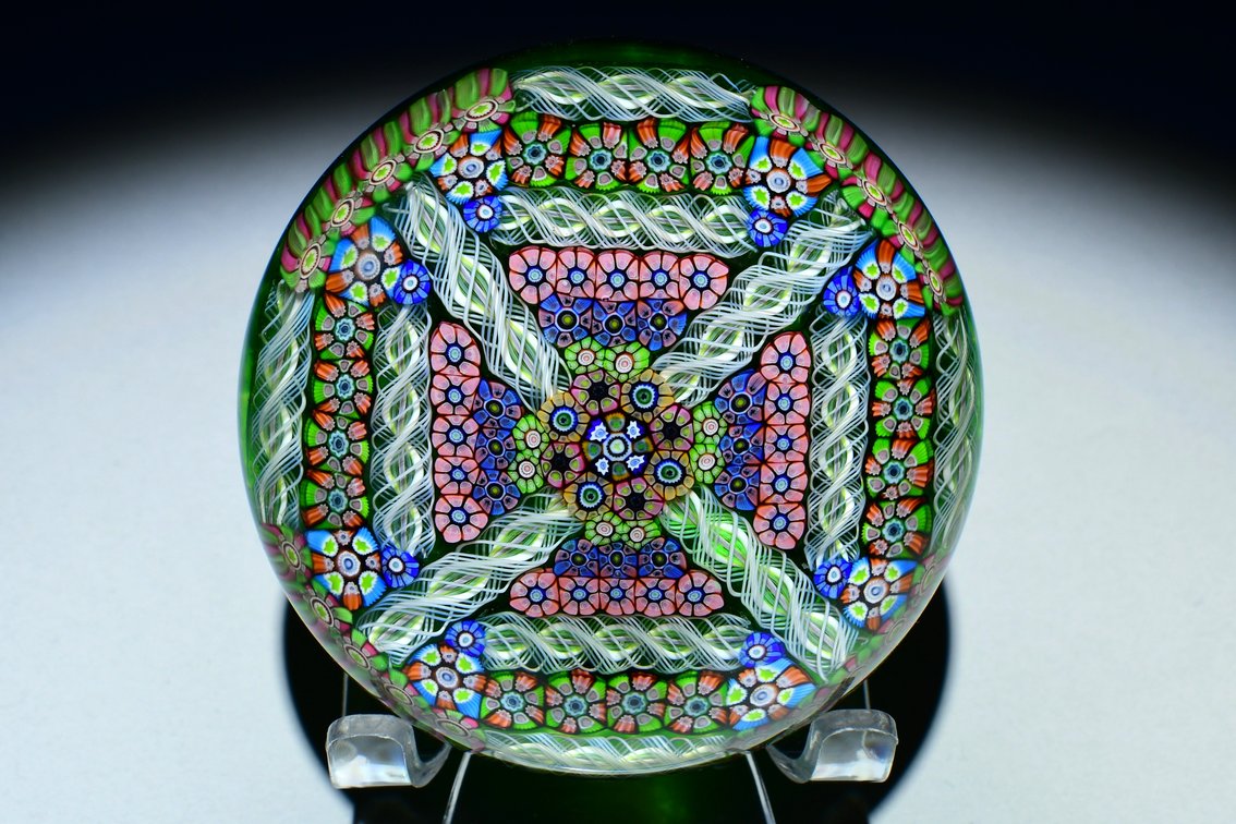 Perthshire Complex Millefiori & Latticinio 1987