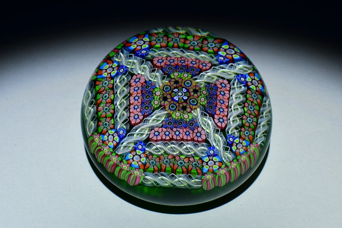 Perthshire Complex Millefiori & Latticinio 1987