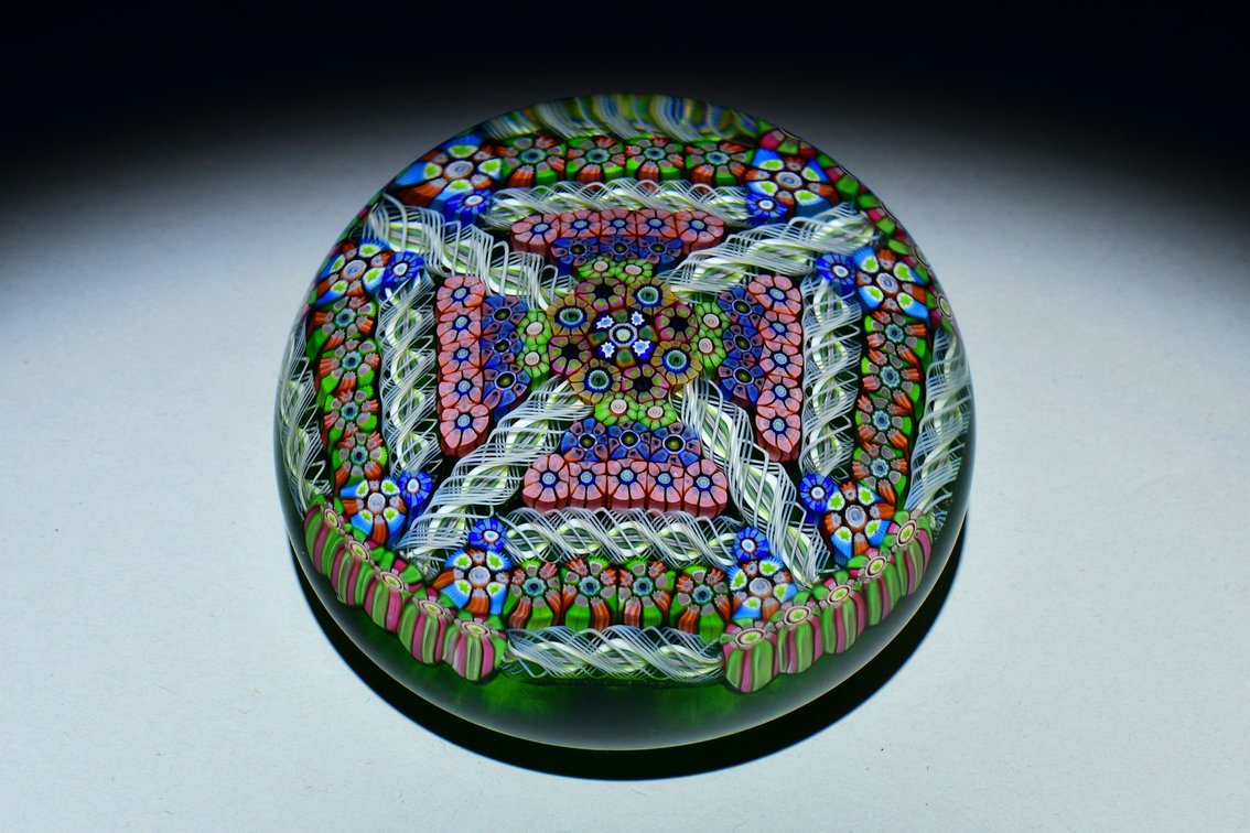 Perthshire Complex Millefiori & Latticinio 1987