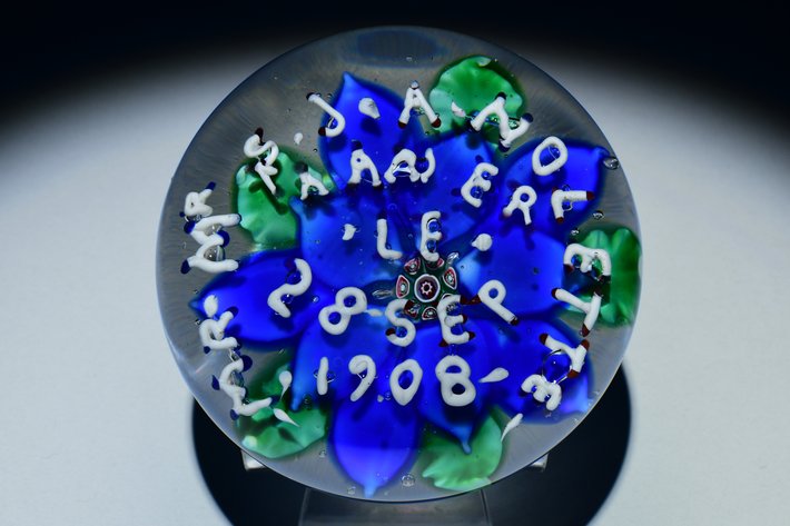 Union Glass Co. Lampwork w/ Millefiori 1908