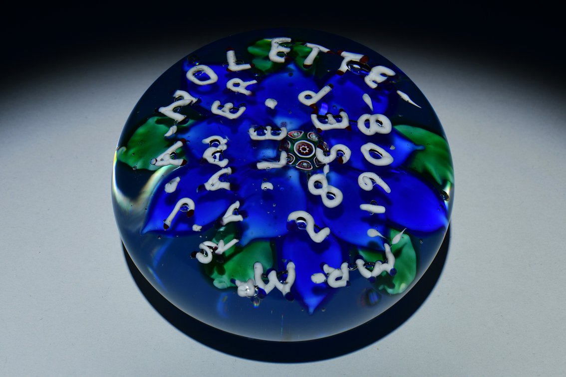 Union Glass Co. Lampwork w/ Millefiori 1908