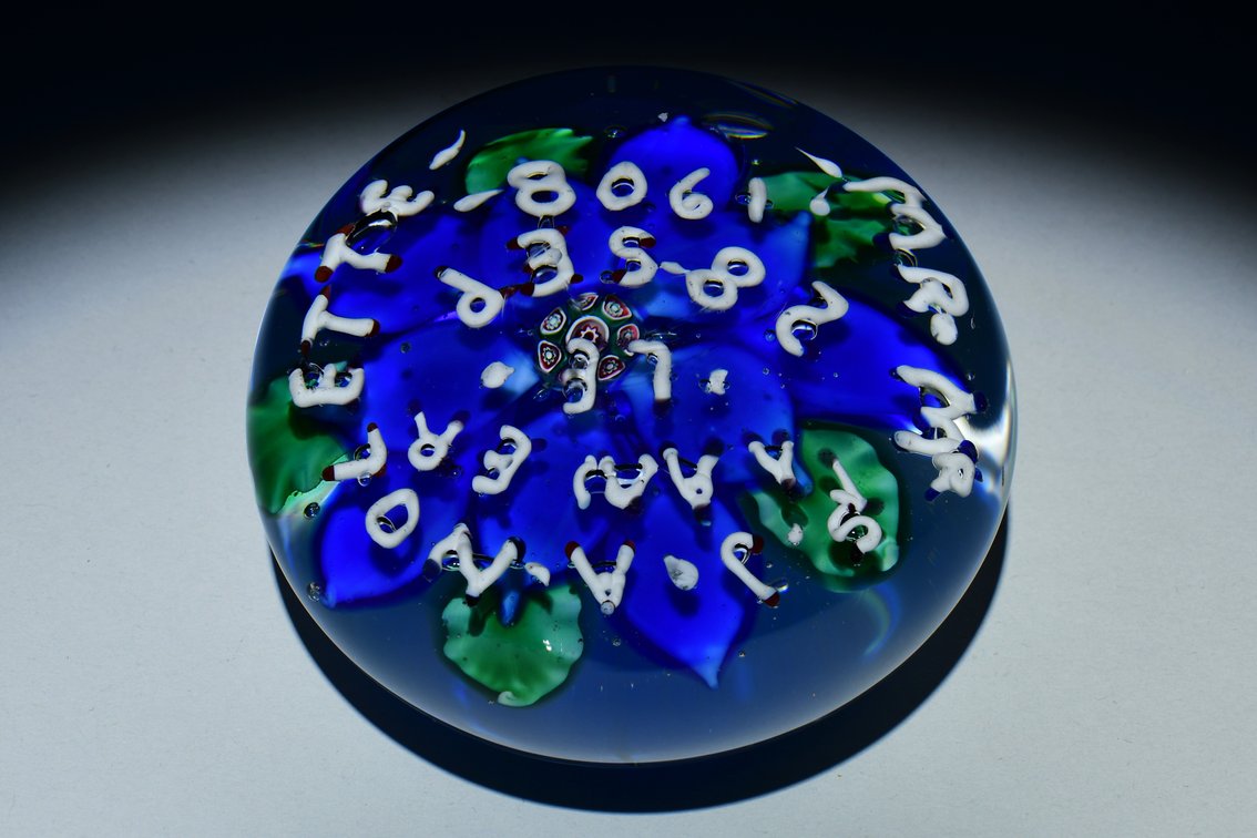 Union Glass Co. Lampwork w/ Millefiori 1908