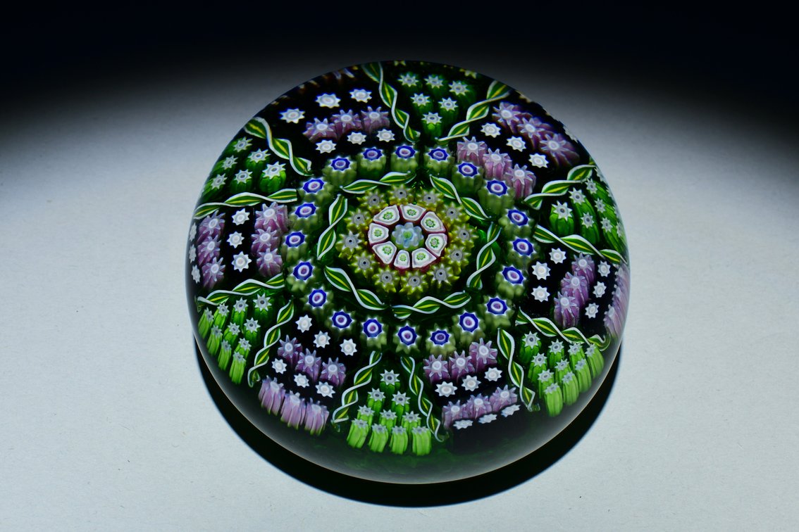 Perthshire Pinwheel Patterned Millefiori 1981