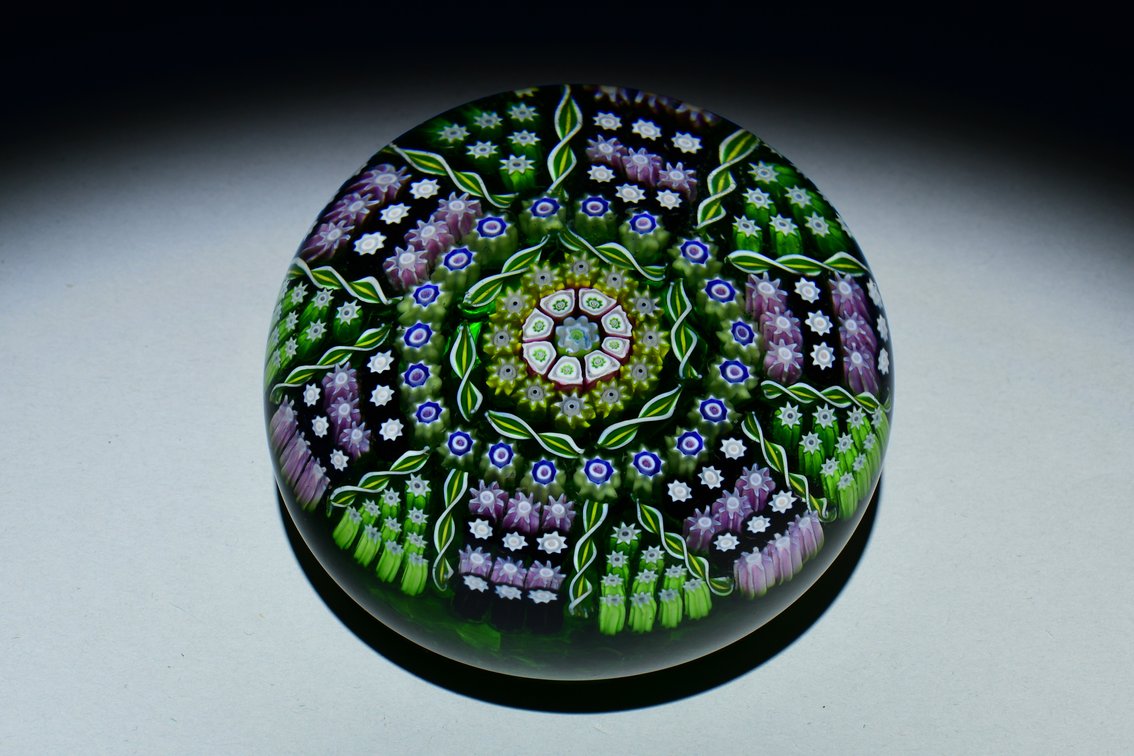 Perthshire Pinwheel Patterned Millefiori 1981