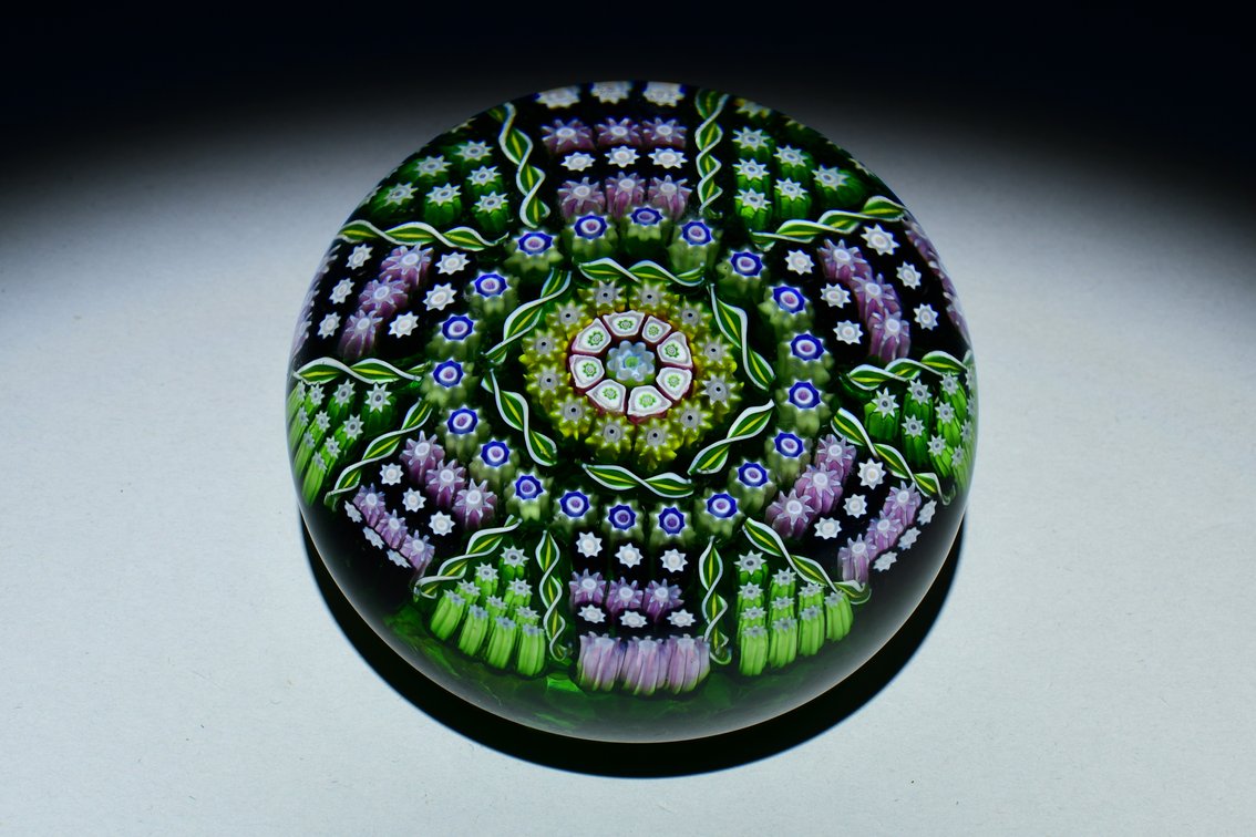 Perthshire Pinwheel Patterned Millefiori 1981