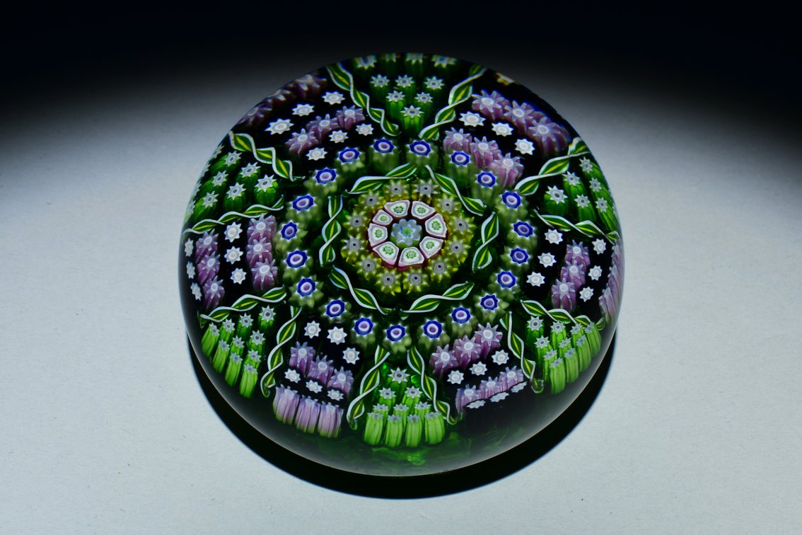 Perthshire Pinwheel Patterned Millefiori 1981