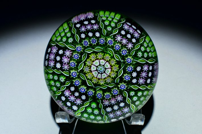 Perthshire Pinwheel Patterned Millefiori 1981