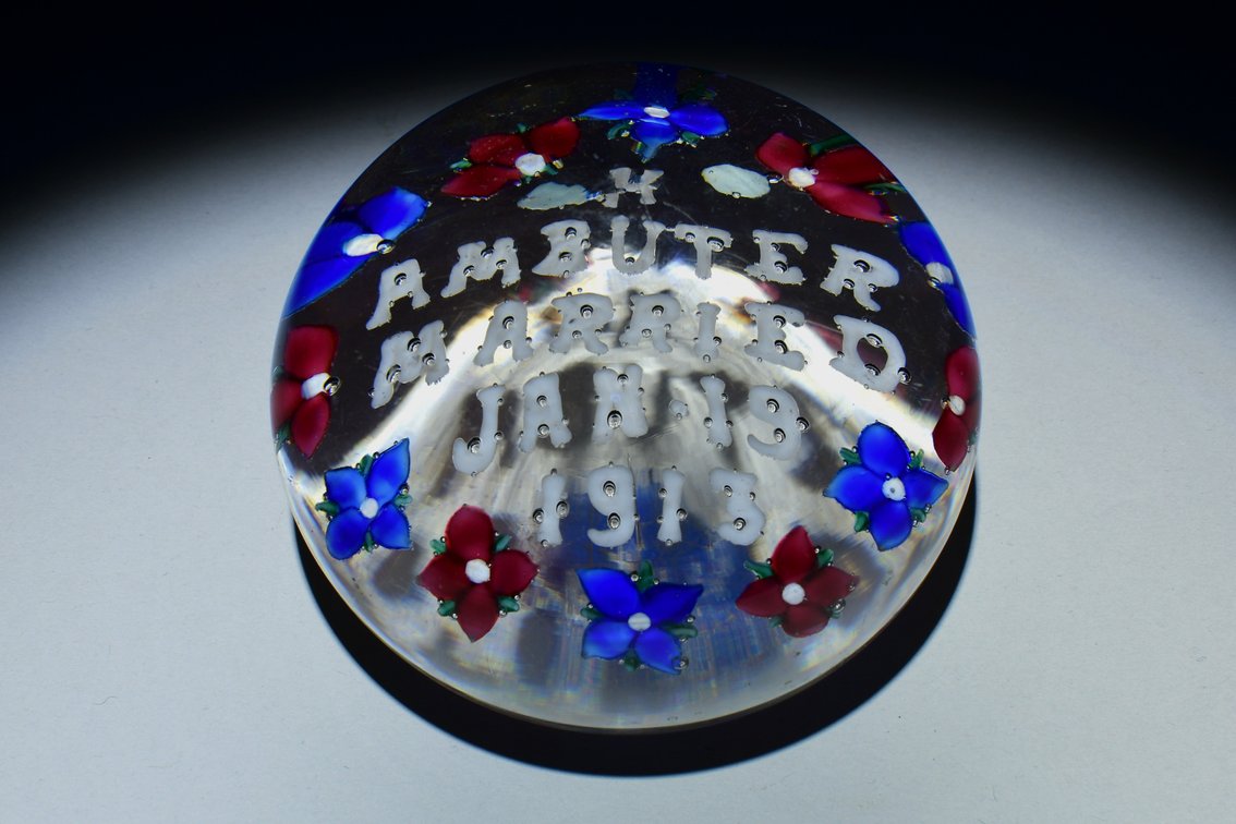 Union Glass Co. Custom Lampwork 1913