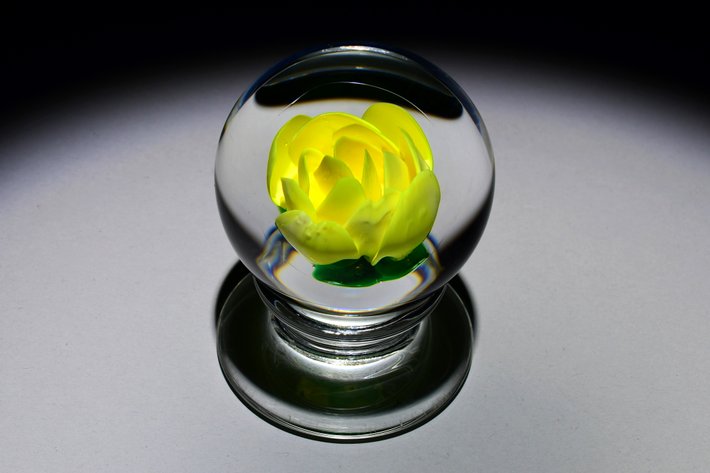 Francis Whittemore Lampwork Crimp Rose