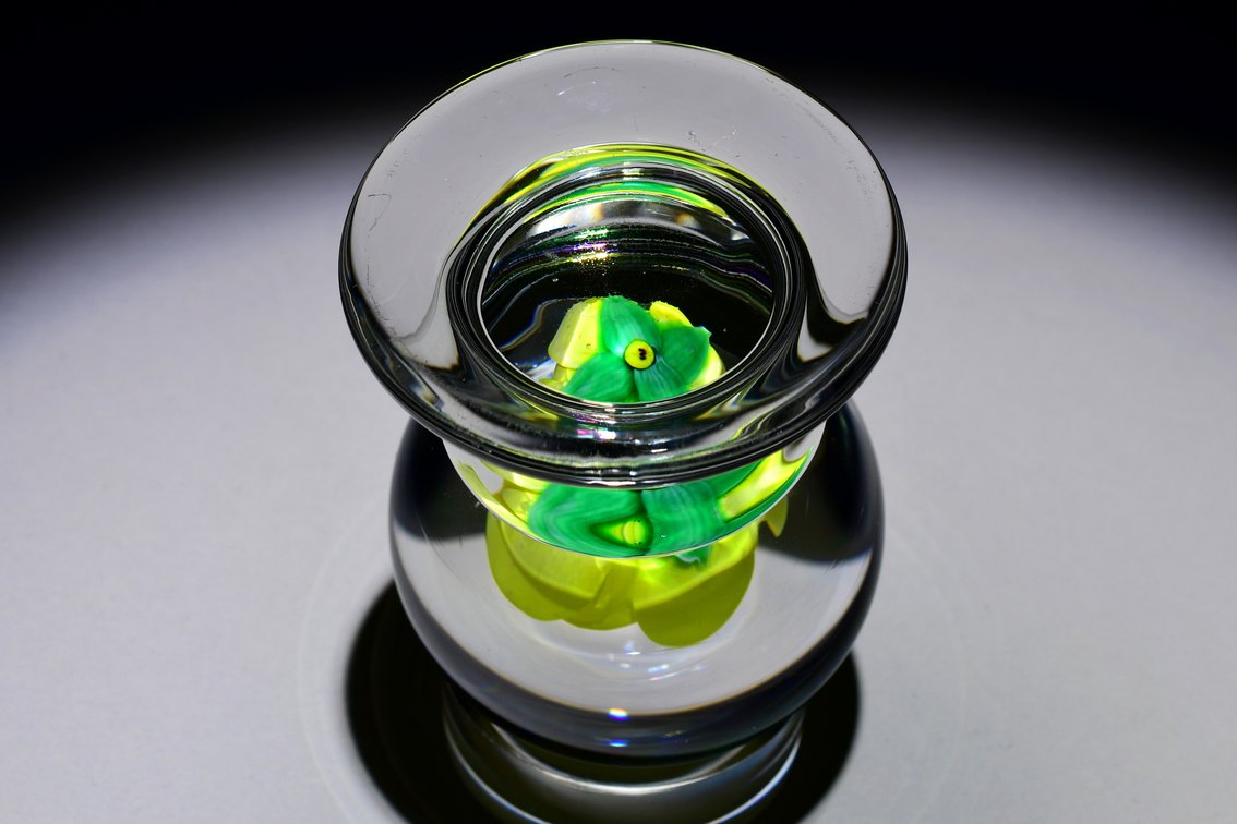 Francis Whittemore Lampwork Crimp Rose