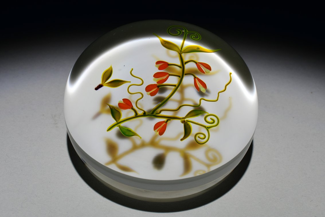 Paul Stankard Floral Vine Lampwork 1975