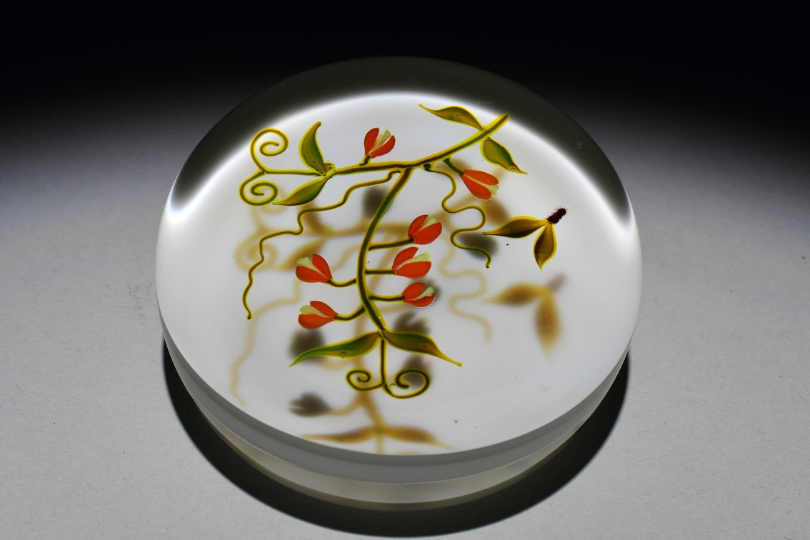 Paul Stankard Floral Vine Lampwork 1975