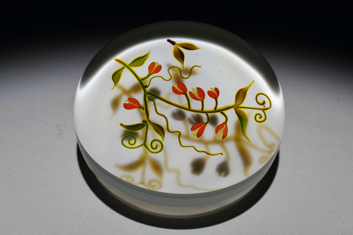 Paul Stankard Floral Vine Lampwork 1975