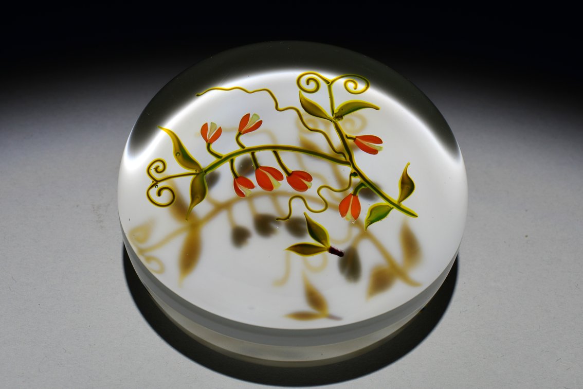 Paul Stankard Floral Vine Lampwork 1975