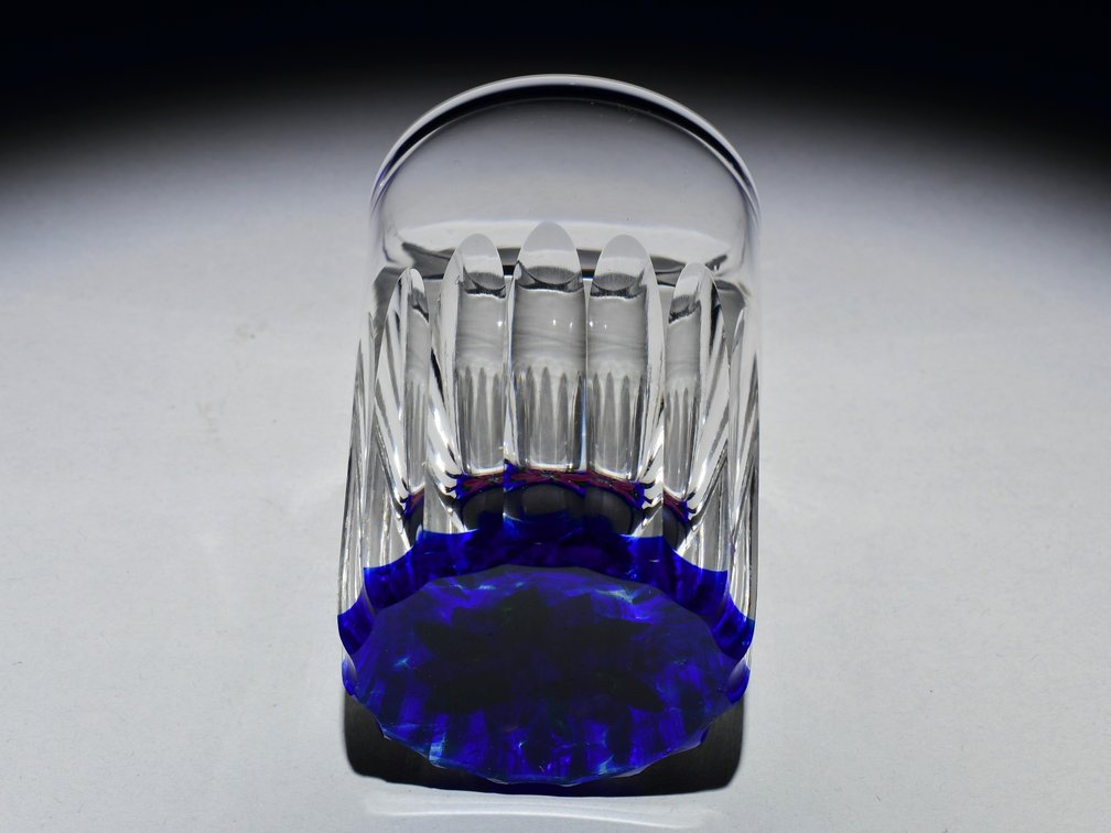 Perthshire Faceted Floral Shot Glass