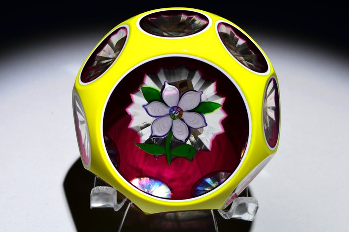 Perthshire Triple Overlay Lampwork 1977