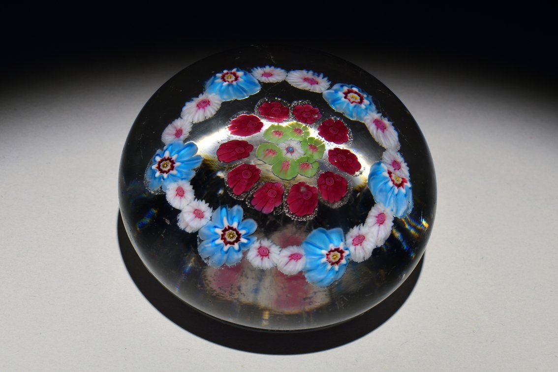 Concentric Millefiori w/ Garland