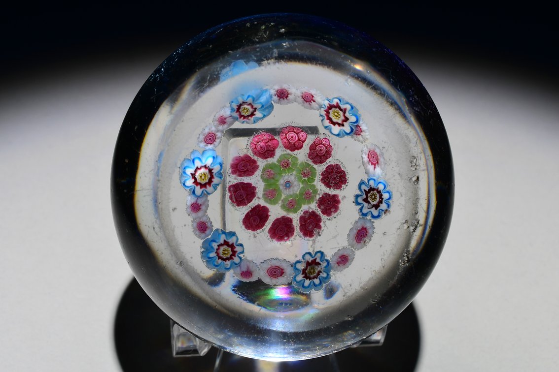 Concentric Millefiori w/ Garland