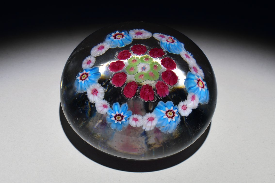 Concentric Millefiori w/ Garland