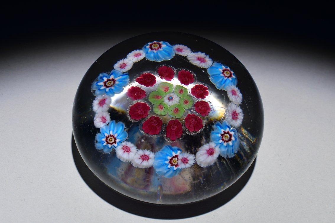 Concentric Millefiori w/ Garland