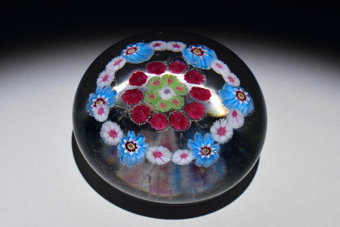 Concentric Millefiori w/ Garland