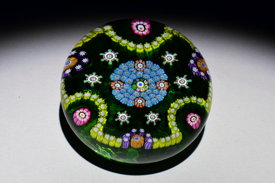 Perthshire Complex Millefiori Garland 1982