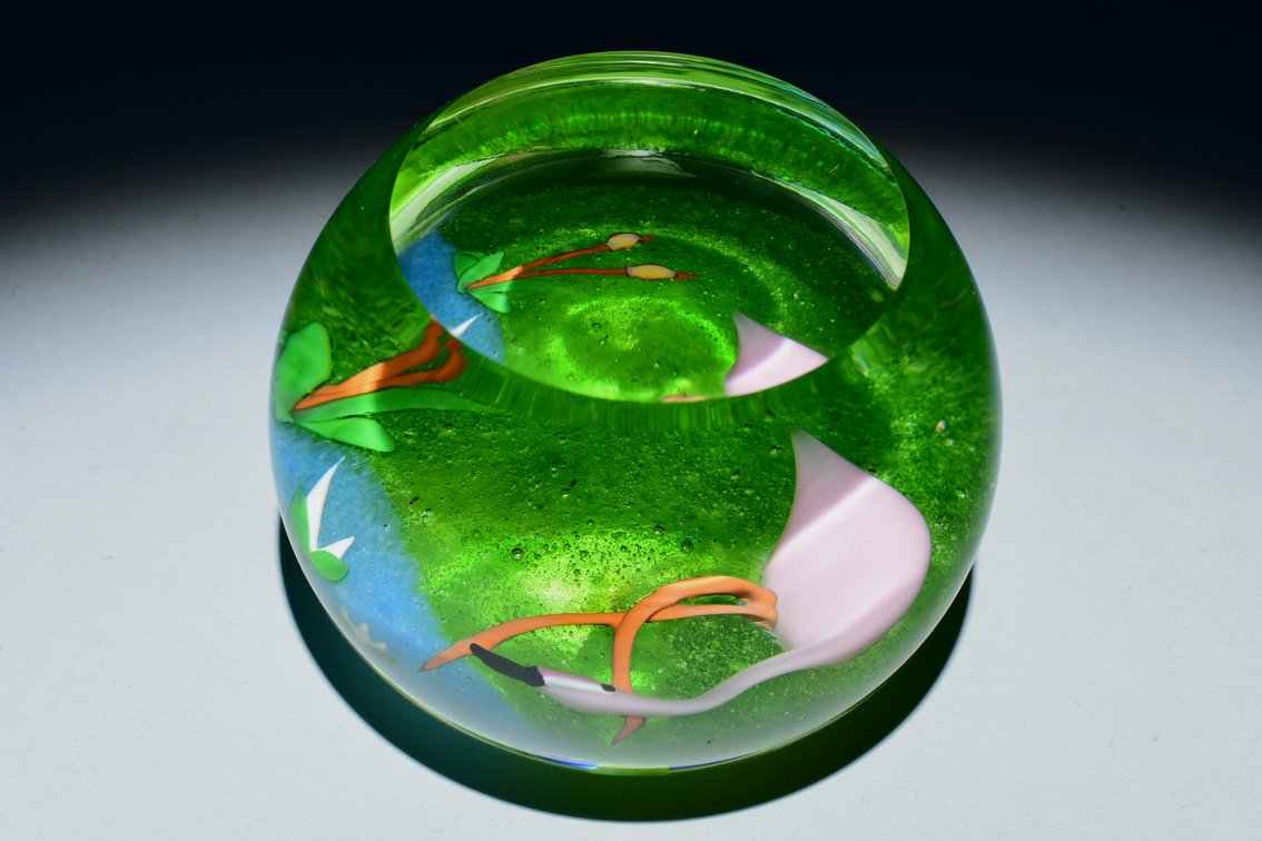 Perthshire Flamingo Scene Motif 1982