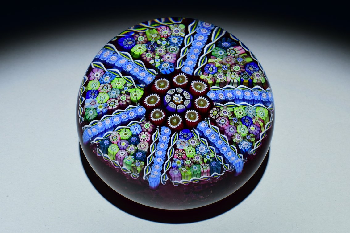 Perthshire Radial Spoke Millefiori 1980