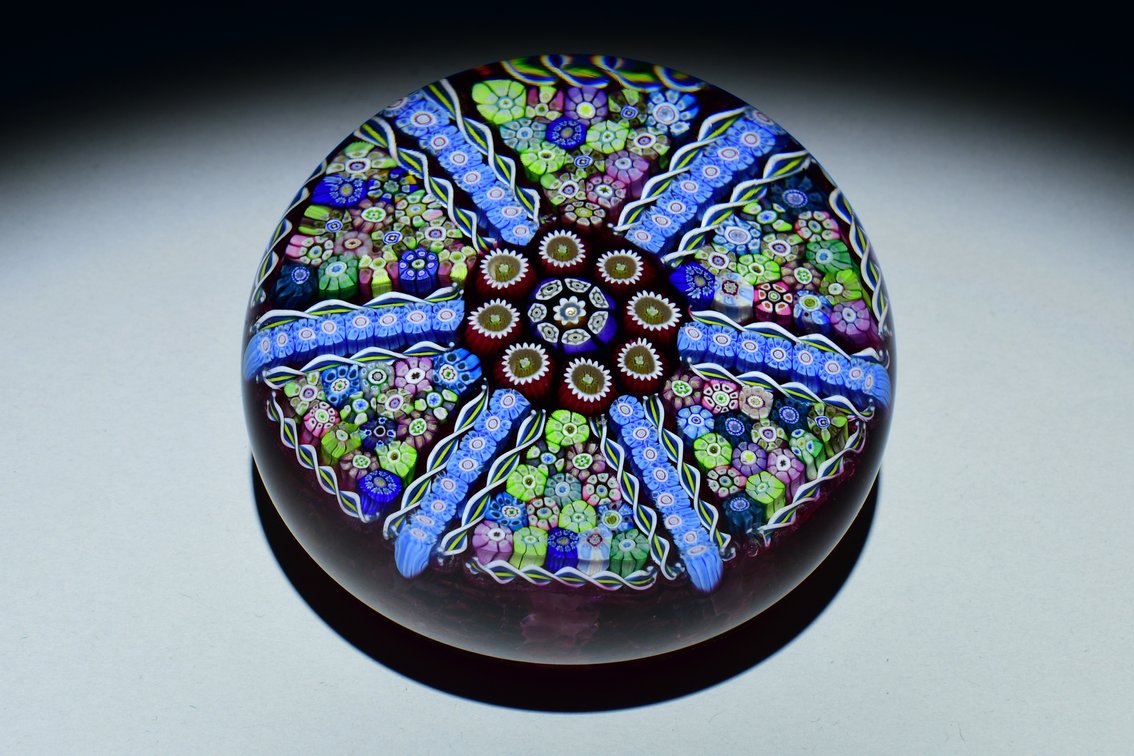 Perthshire Radial Spoke Millefiori 1980