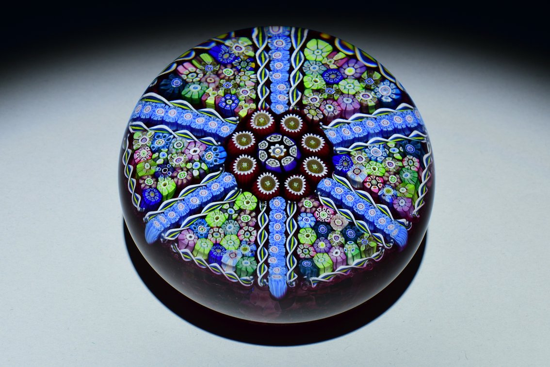Perthshire Radial Spoke Millefiori 1980