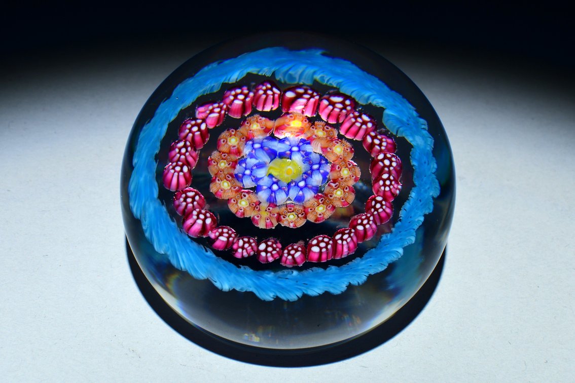 Baccarat Concentric Millefiori Garland