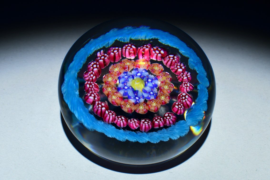 Baccarat Concentric Millefiori Garland