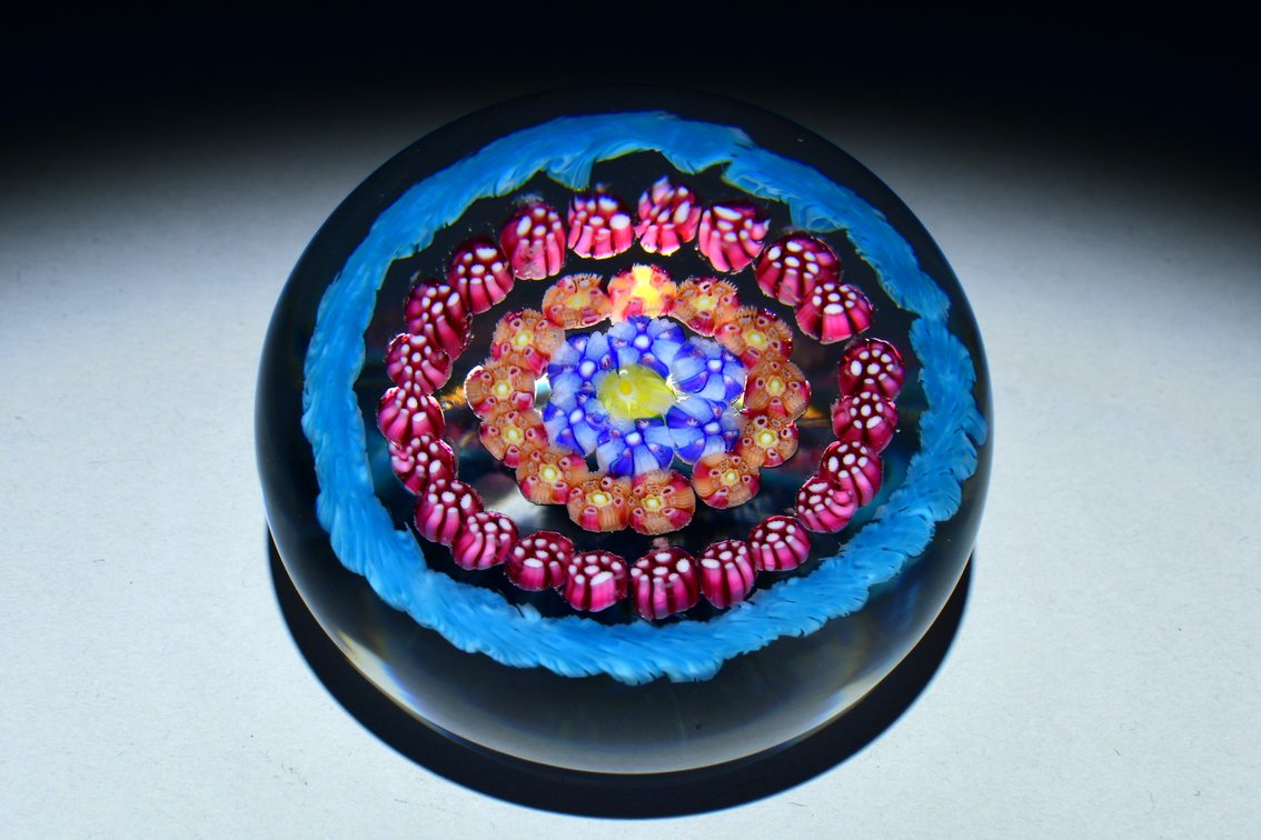 Baccarat Concentric Millefiori Garland