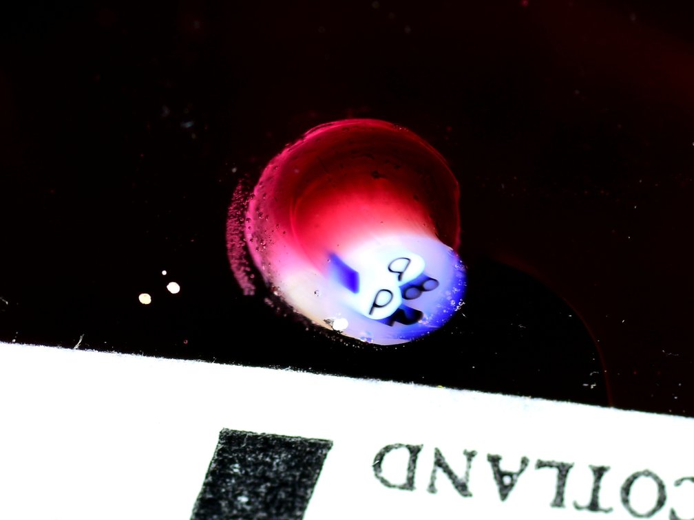 Perthshire Pom-Pom Ruby Overlay 1982