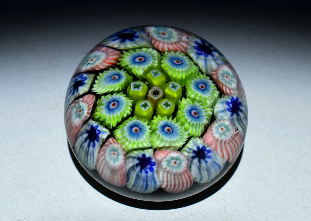 Close Packed Concentric Millefiori