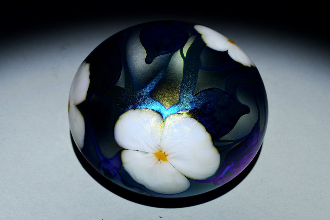 Charles Lotton Iridescent Floral