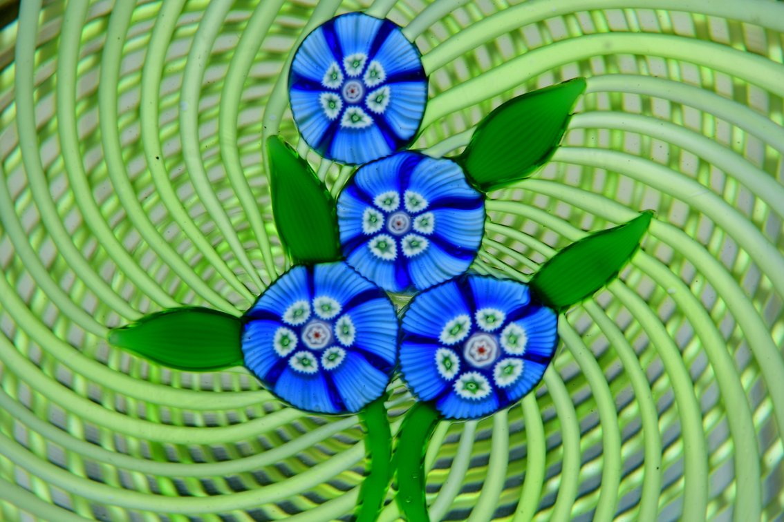 Perthshire Millefiori Nosegay Flower 1970