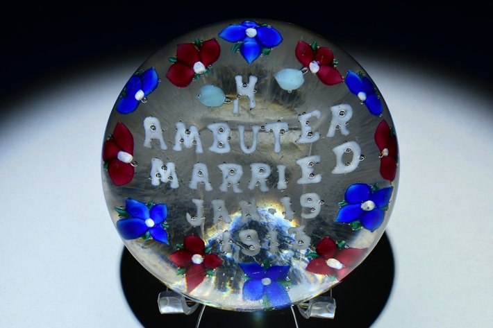 Union Glass Co. Custom Lampwork 1913