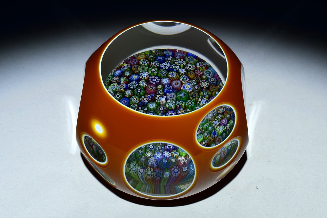 Perthshire Double Overlay Millefiori 1981