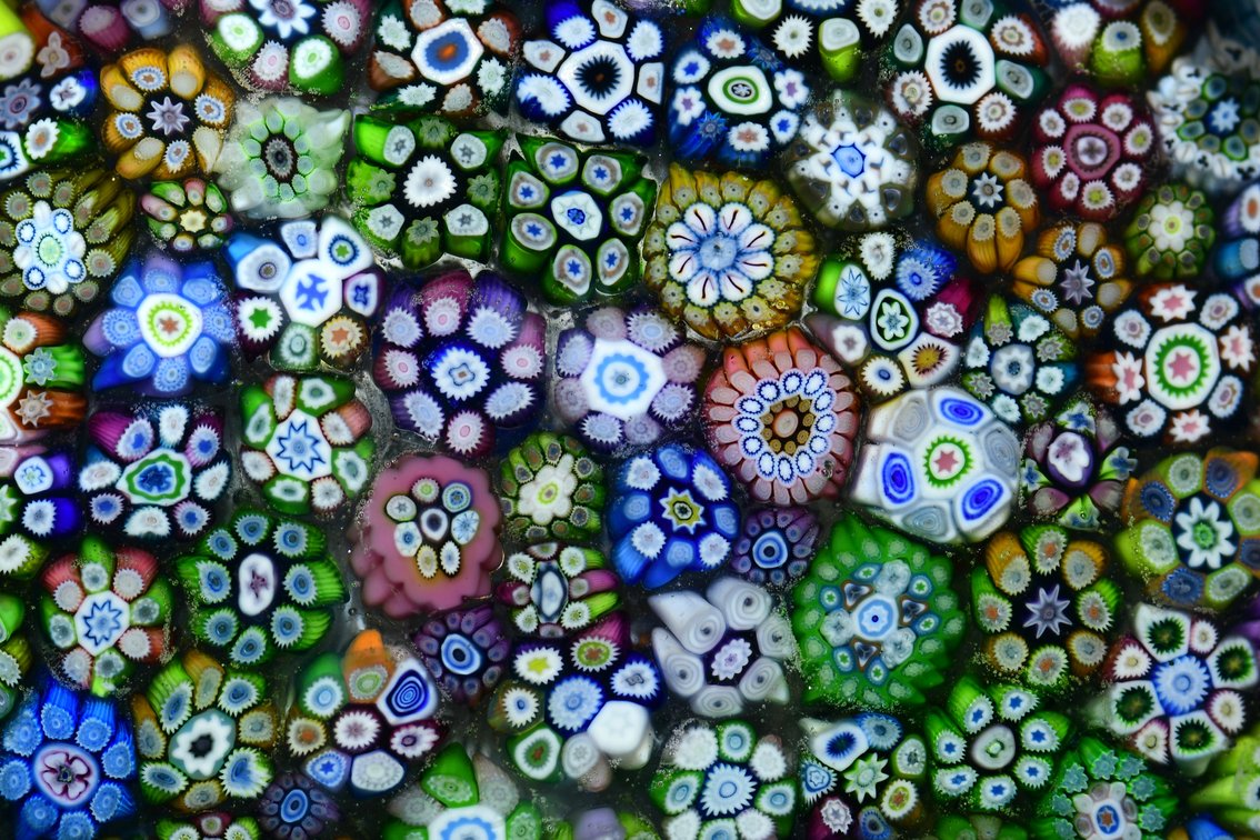 Perthshire Double Overlay Millefiori 1981