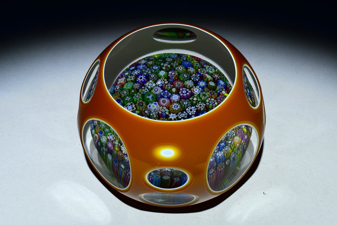 Perthshire Double Overlay Millefiori 1981