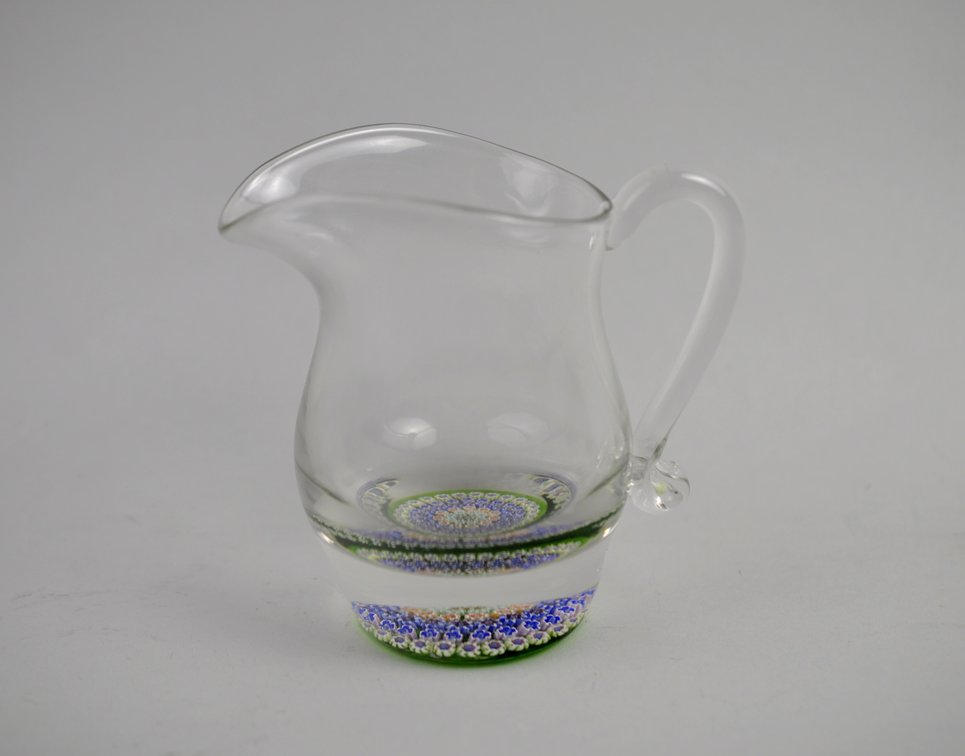 Perthshire Concentric Millefiori Cream & Sugar Set