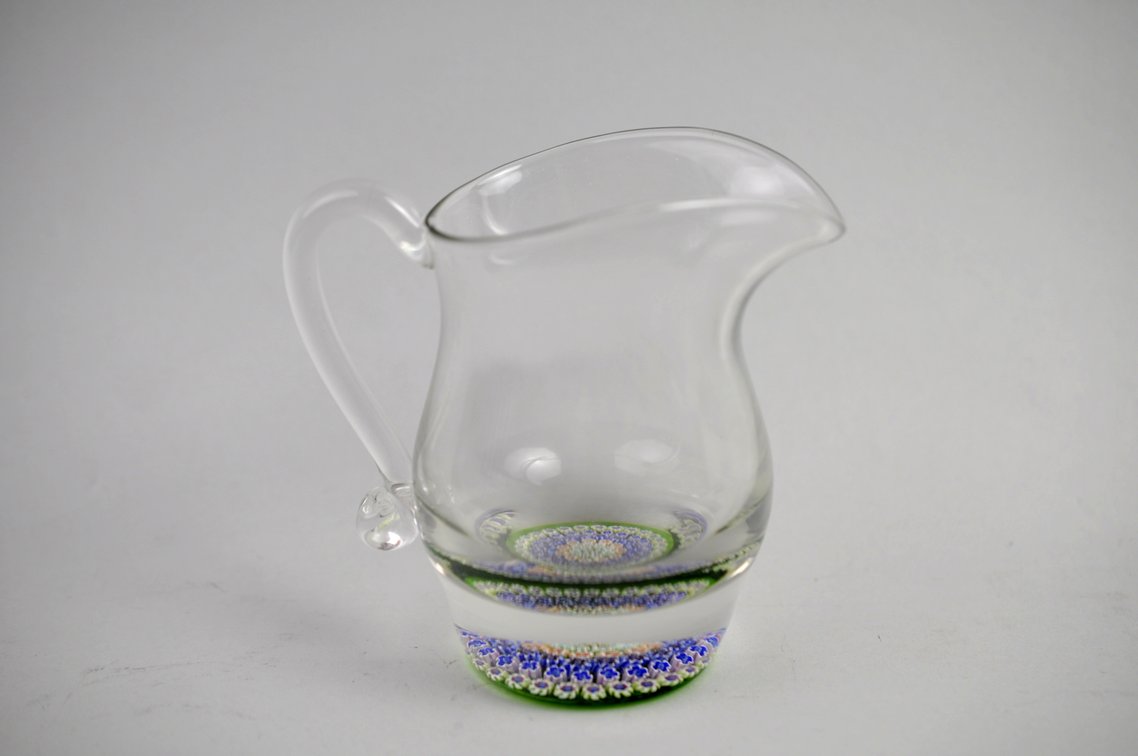 Perthshire Concentric Millefiori Cream & Sugar Set